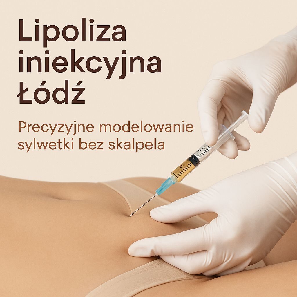 Lipoliza iniekcyjna Łódź – gdy dieta i trening to za mało. Precyzyjne modelowanie sylwetki bez skalpela
